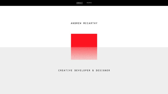 Andrew McCarthy's Resume Website