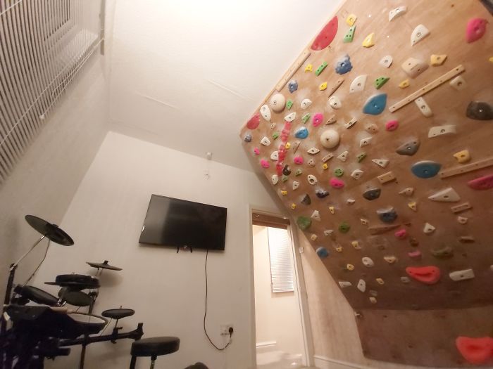 Home climbing wall