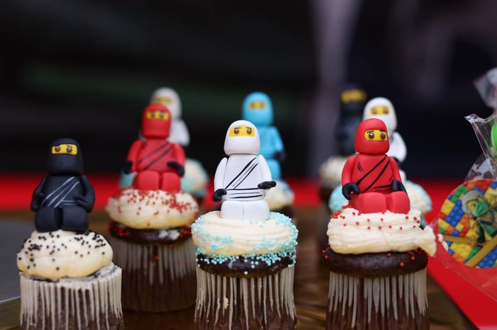Cupcakes Lego Ninjago Figurines Handmade