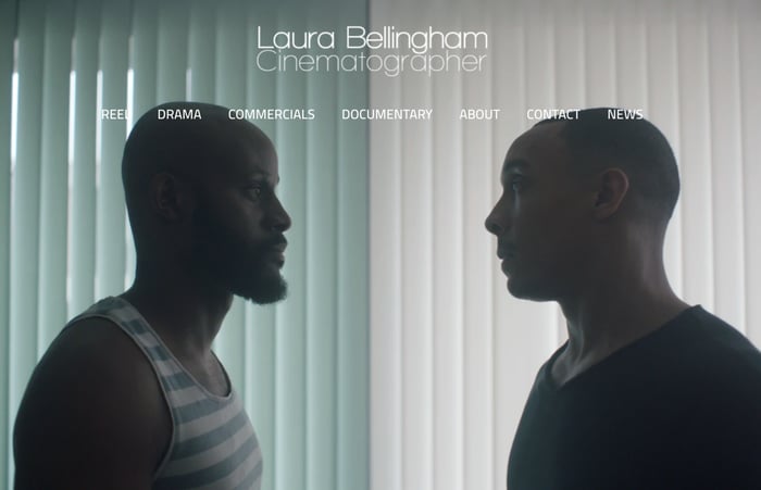 Sitio web portfolio de Laura Bellingham
