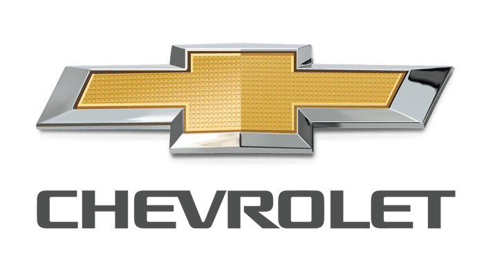 Esquema de color del logotipo de Chevrolet