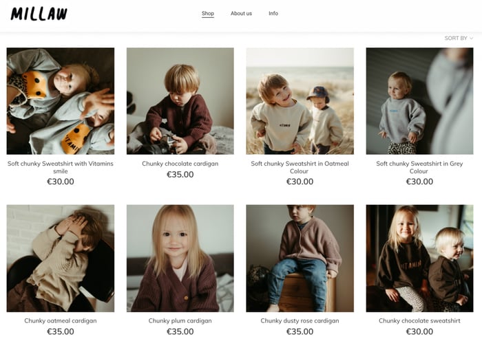 Millaw Kids Online Store