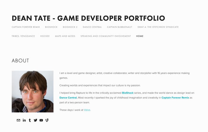 Portofolio game developer