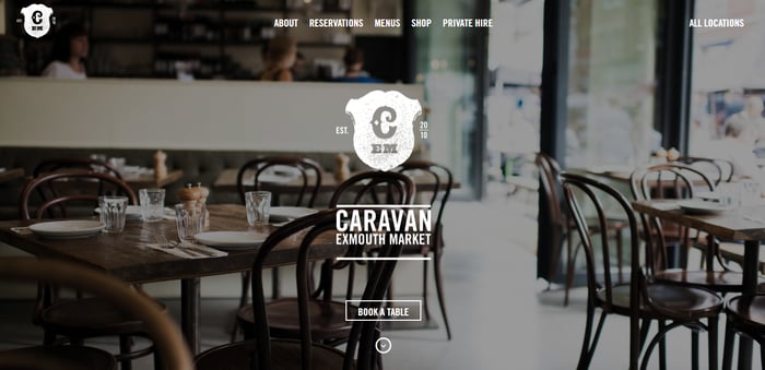 Homepage di Caravan Exmouth