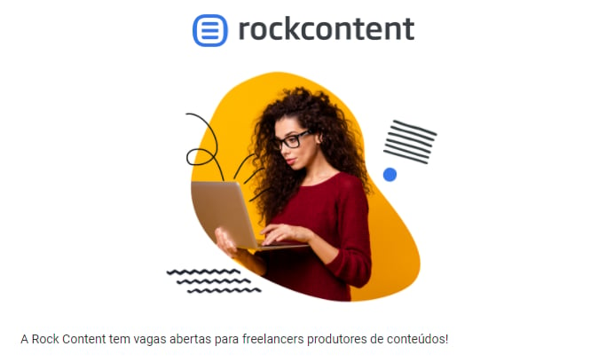 Site de freelancer Rock Content