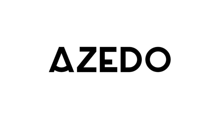Azedo logo lettertype voorbeeld