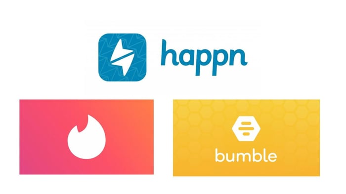 Dating app logos