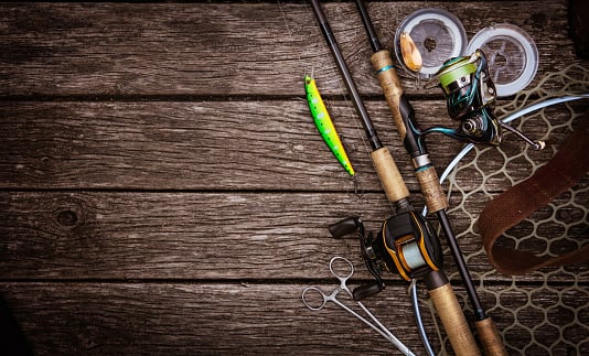 Attrezzatura e accessori per la pesca
