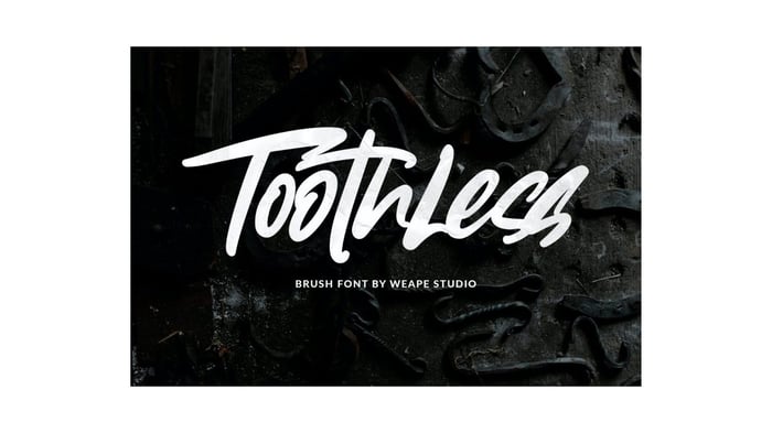 Esempio font Toothless