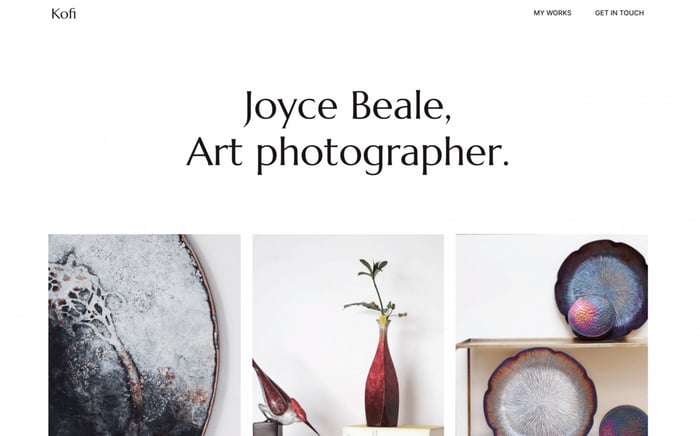 Joyce Beale Kofi Zyro portfolio