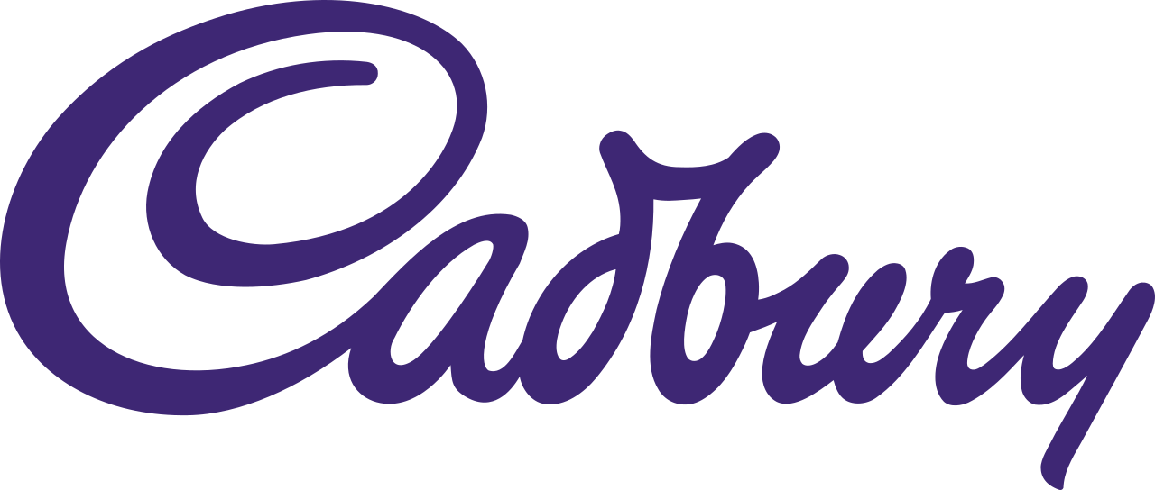 Cadbury-Logo-Farbschema