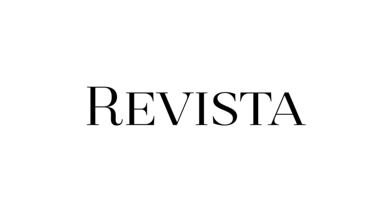 Revista logo lettertype voorbeeld